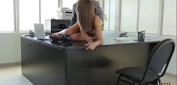 LOAN4K. Loan manager perform dirty casting for girl in his office